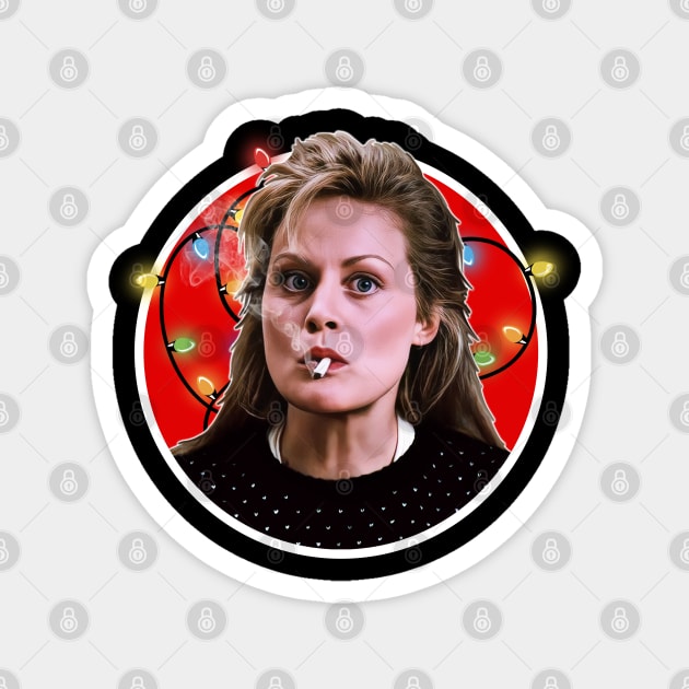 Ellen Griswold Stress Smoking Magnet by darklordpug