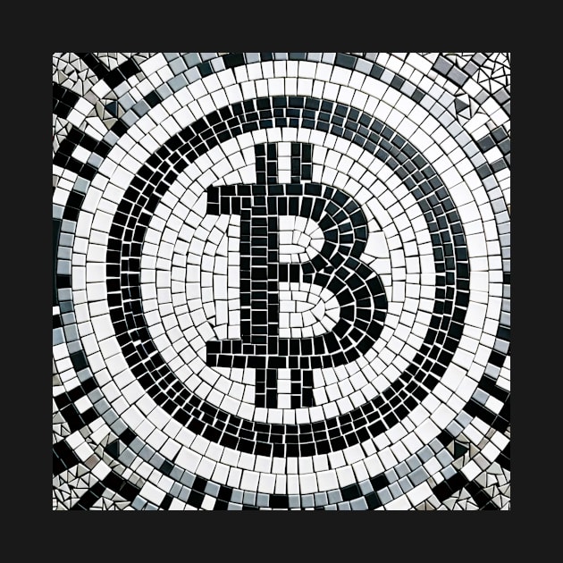 Mosaic of Wealth: The Bitcoin Enigma by heartyARTworks