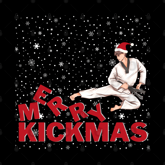 Karate Merry Kickmas by DMS DESIGN