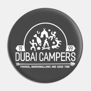 Dubai Campers, Friends Marshmallows and Good Time Pin