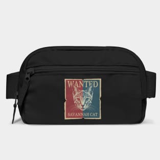 Savannah Cat Lover, Unique, Exotic Feline Design Bag