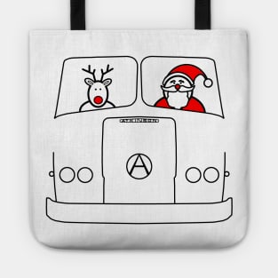 Atkinson classic British lorry Christmas special edition Tote