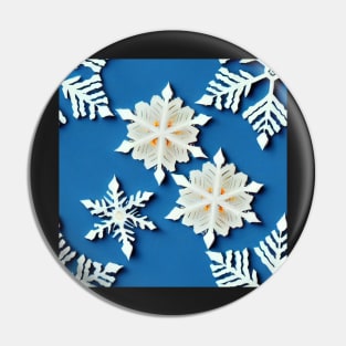 Snowflakes falling Pin