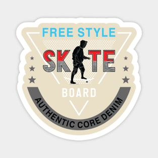 The Skate Board Magnet