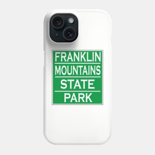 FRANKLIN MOUNTAINS STATE PARK Phone Case