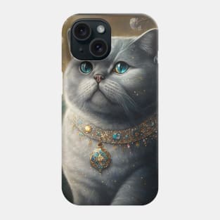 Royal British Shorthair Kitten Phone Case