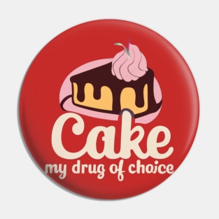 Cake Lover Pin