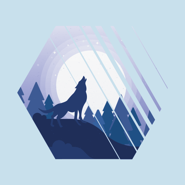 Howling Wolf by LR_Collections