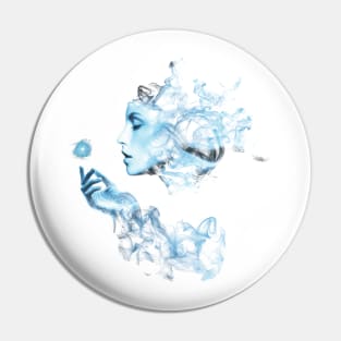 Lady of Smoke // Bilcos Designs Pin