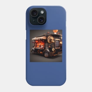 Steampunk Tokyo Ramen Food Truck Phone Case