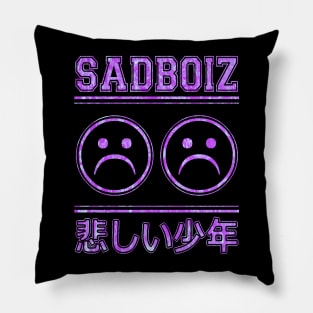 SadBoiz Lean Emoji Jersey Pillow