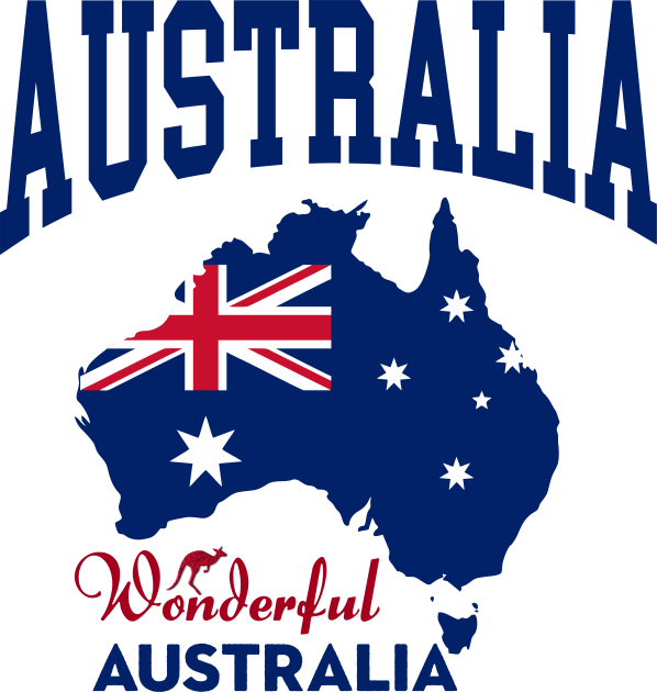 Australia | Wonderful Australia Kids T-Shirt by VISUALUV