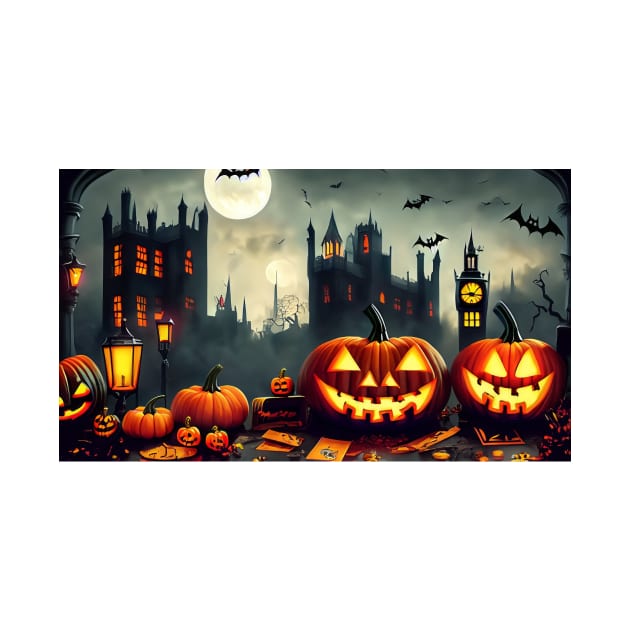 Halloween Pumpkins by Tee Trendz