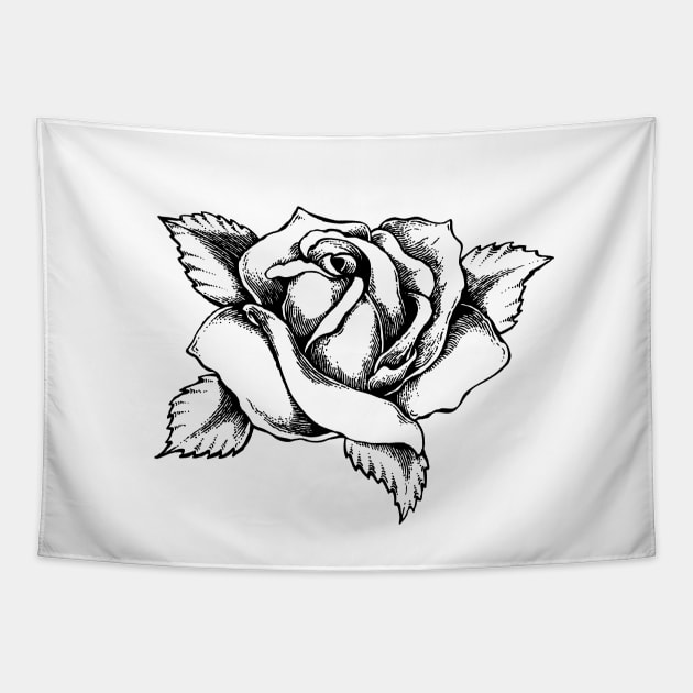 Black rose tapestry new arrivals