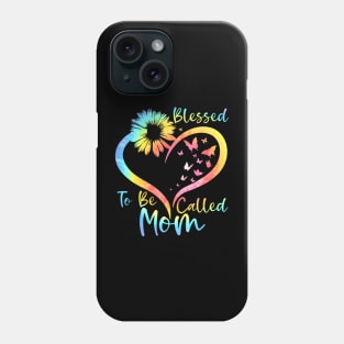 Blessed To Be Called Mom Mothers Day 2024 Sunflower Phone Case