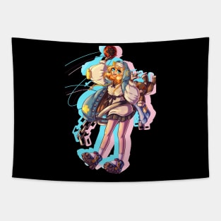 Guilty Gear Strive Bridget Tapestry