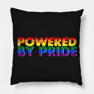 Powered by pride Pillow