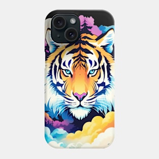 Tiger in the Mountains and Forests Phone Case