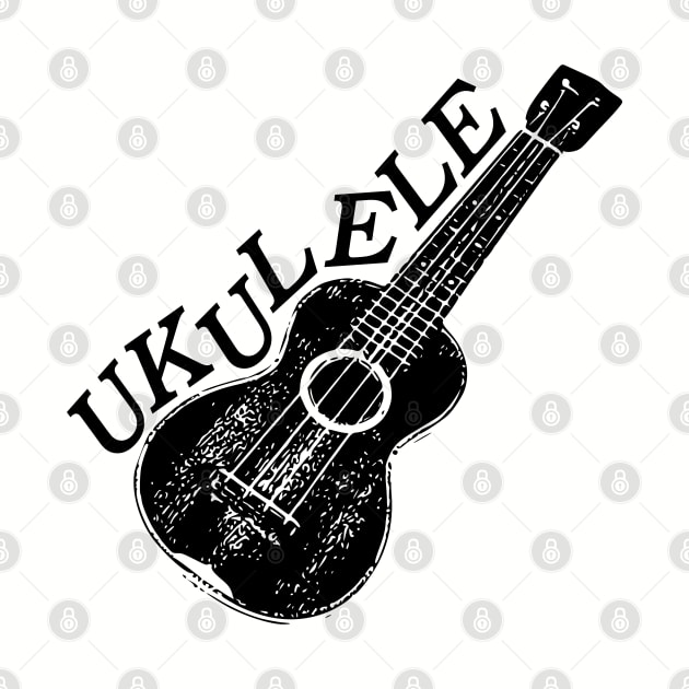 Ukulele Typography by Braznyc