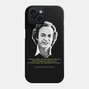 Richard Feynman Quote Phone Case