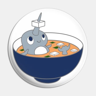 Miso Narwhal Soup Pin
