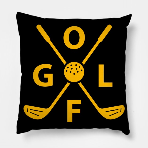 MASTERS GOLF PGA Pillow by canzyartstudio