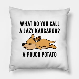 A Pouch Potato Pillow