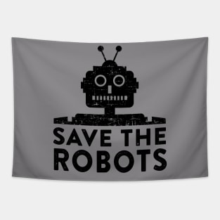 Save the Robots Tapestry