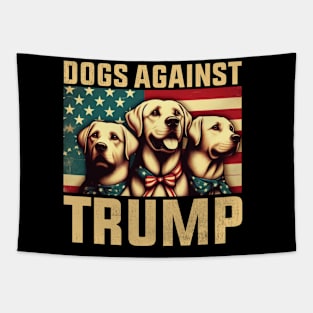 Dogs Against Trump 2024 Tapestry