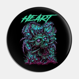 HEART BAND Pin