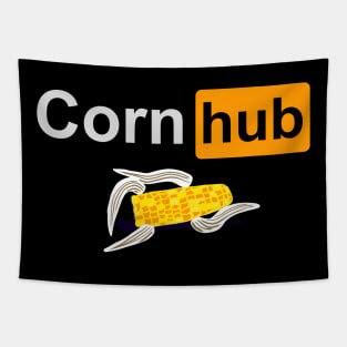 Cornhub smile sleep Tapestry