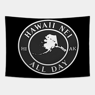 Roots Hawaii and Alaska by Hawaii Nei All Day Tapestry