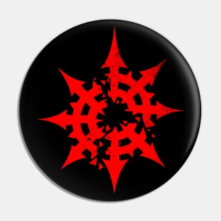 Eight-Pointed Star of Chaos Pin