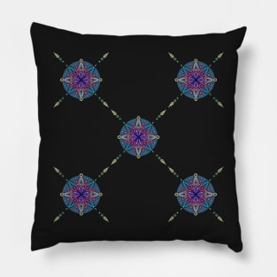 Abstract pattern mandala Pillow