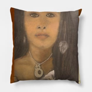 Guam girl Pillow