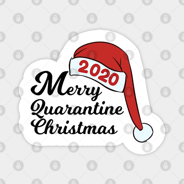 Merry quarantine Christmas 2020 Magnet by souw83