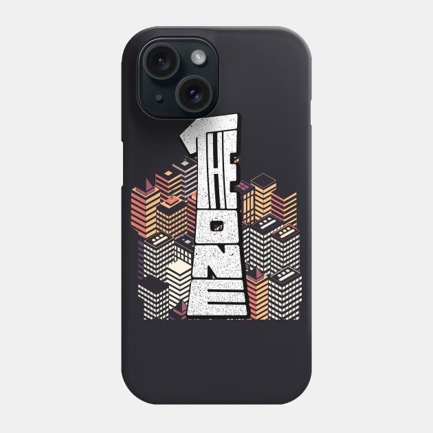 Over The City Graphic Phone Case by Dartees