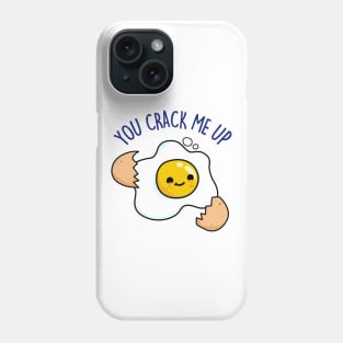 You Crack Me Up Cute Egg Pun. Phone Case