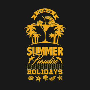 Summer padadise holiday T-Shirt