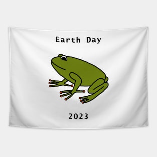 Frog for Earth Day 2023 Tapestry