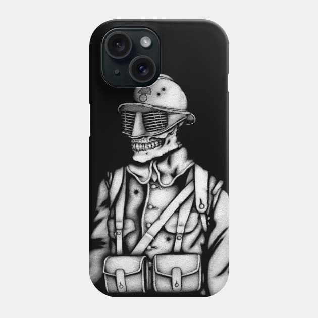 French Soldier Of The Great War Phone Case by JupiterVII1