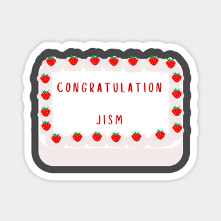 Congratulation Jism Magnet