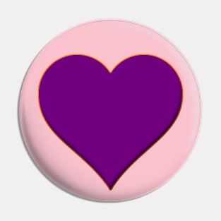 Purple heart Pin