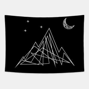 Night Landscape Tapestry