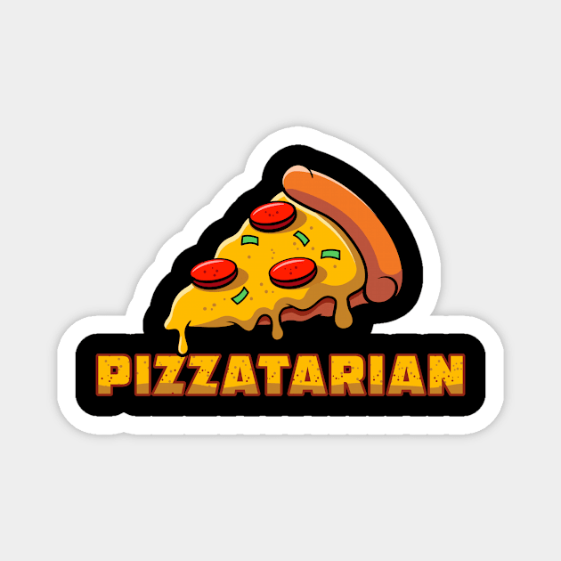 Pizzatarian Magnet by Vault Emporium