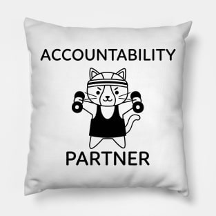 Accountability partner Pillow