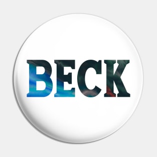 Beck - Psychedelic Style Pin