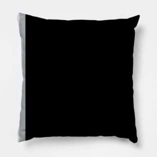 Agender Pride Flag Vertical Stripe on Black Pillow