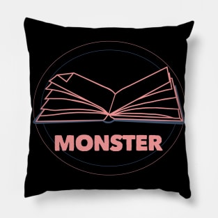 Book Monster Pillow