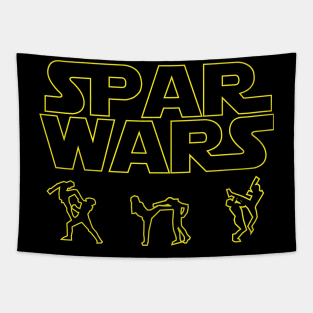 SPAR WARS TAEKWONDO MMA KARATE Tapestry